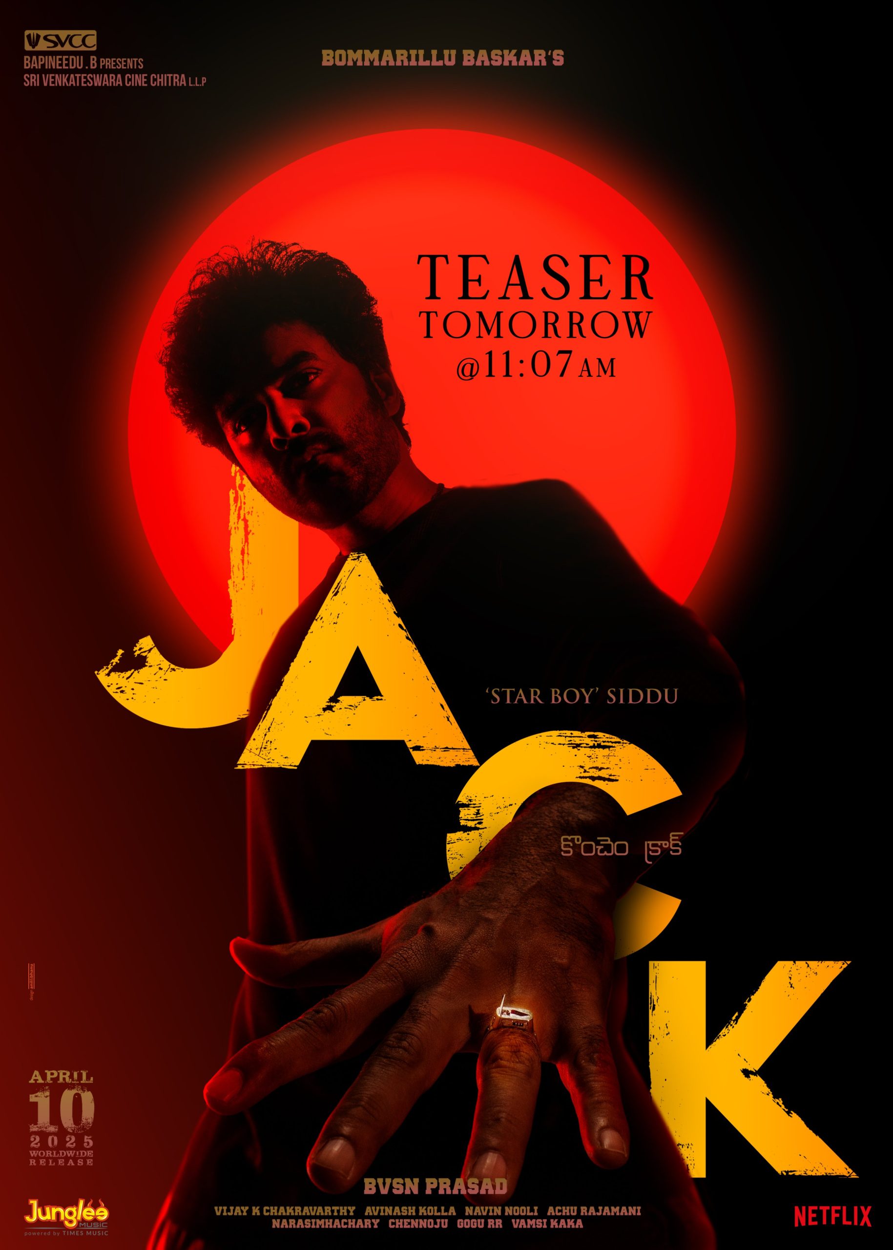 Download Jack (2025) WEB-DL Hindi ORG. DD5.1 + Telugu Full Movie 1080p | 720p | 480p [450MB] download